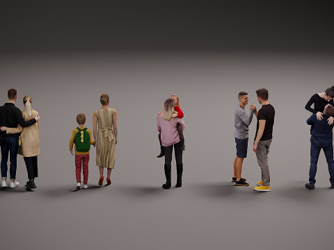 Collection of pairs x 5 01 3D Модель