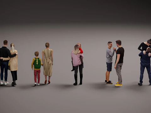 Collection of pairs x 5 01 3D Model