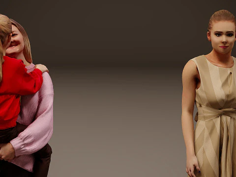 Collection of pairs x 5 01 3D Model