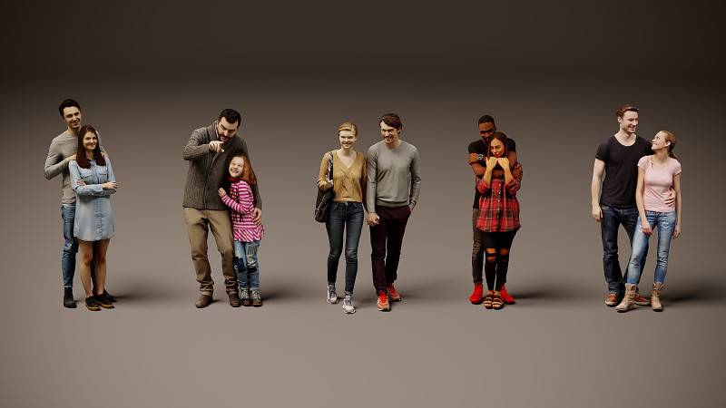 Collection of pairs x 5 02 3D Model .c4d .max .obj .3ds .fbx .stl .blend