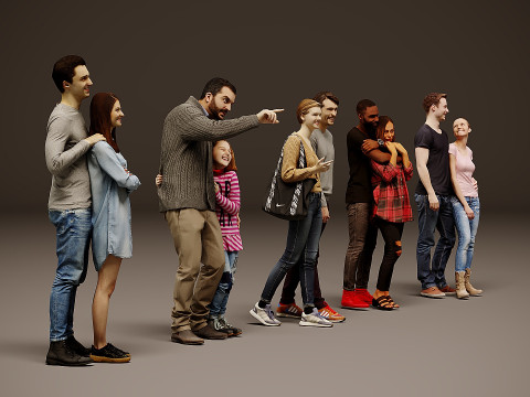 Collection of pairs x 5 02 3D Model
