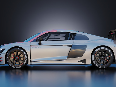Audi R8 LMS GT3 2020 Model 3D