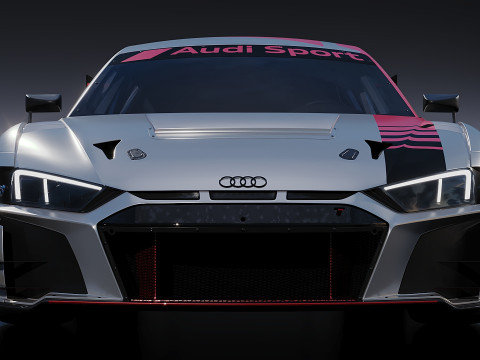 Audi R8 LMS GT3 2020 3D 模型