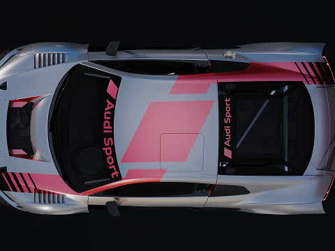 Audi R8 LMS GT3 2020 3D 模型