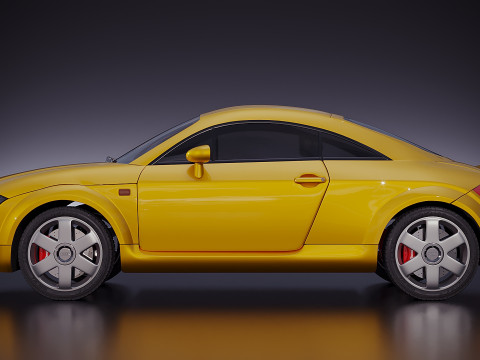 Audi TT 2005 Model 3D