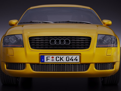 Audi TT 2005 3D Model