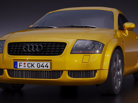 Audi TT 2005 3D Model