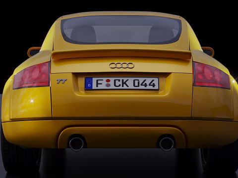 Audi TT 2005 3D Model