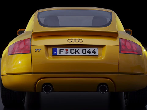 Audi TT 2005 3D Model
