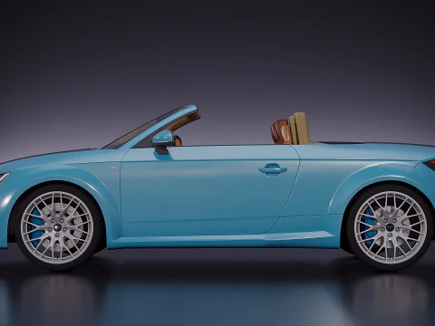 Audi TT Roadster cabriolet 2017 Modèle 3D