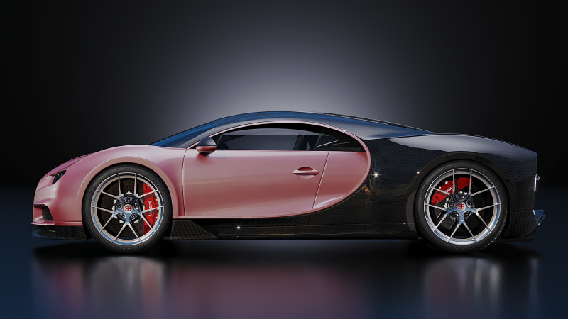 Bugatti Chiron Sport 2019 3D 模型 .c4d .max .obj .3ds .fbx .stl .blend