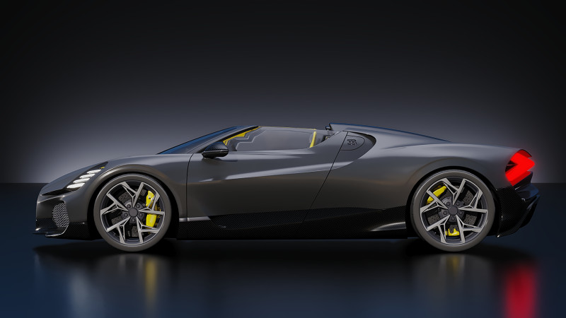 Bugatti Chiron Sport 2019 3Dモデル .c4d .max .obj .3ds .fbx .stl .blend