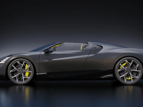 Bugatti Chiron Sport 2019 3D Модель