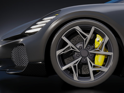 Bugatti Chiron Sport 2019 3Dモデル