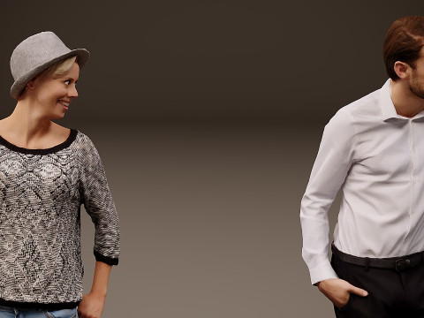 Koleksi orang x 5 00 Model 3D