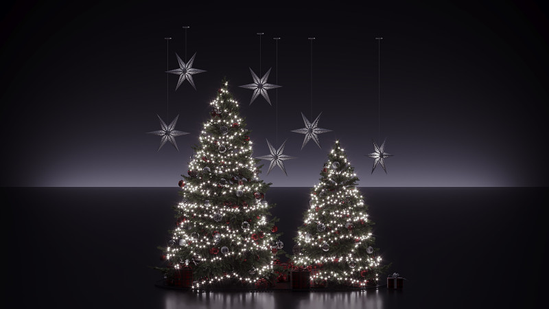 Christmas Decor 00 3D Модель .c4d .max .obj .3ds .fbx .stl .blend 