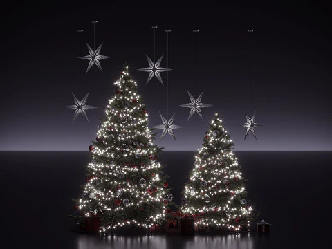 Kerstdecoratie 00 3D Model