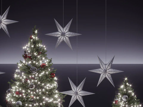 Christmas Decor 00 3D Model