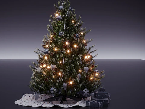 Decora&ccedil;&atilde;o de Natal 01 Modelo 3D