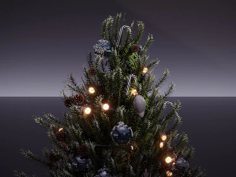 Decora&ccedil;&atilde;o de Natal 01 Modelo 3D