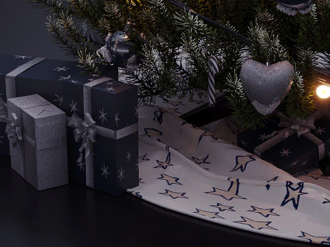 Decora&ccedil;&atilde;o de Natal 01 Modelo 3D