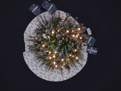 Decora&ccedil;&atilde;o de Natal 01 Modelo 3D
