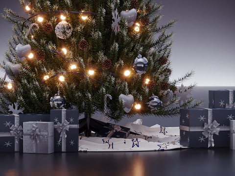 Christmas Decor 01 3D 模型