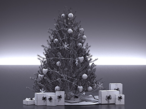 Christmas Decor 01 3D 模型