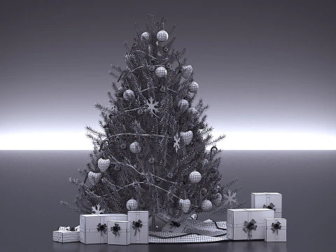 Decora&ccedil;&atilde;o de Natal 01 Modelo 3D