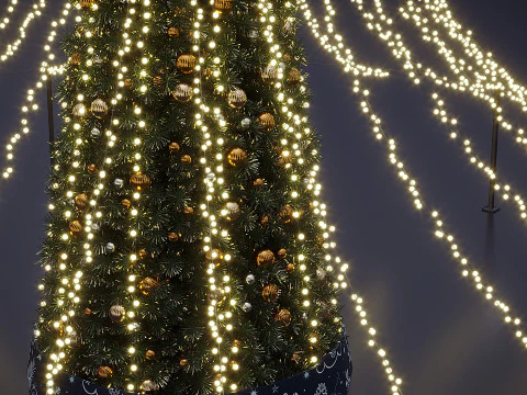 Christmas Decor 02 3D Model