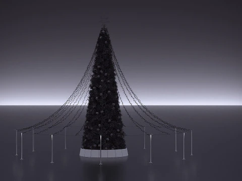 Christmas Decor 02 3D Model