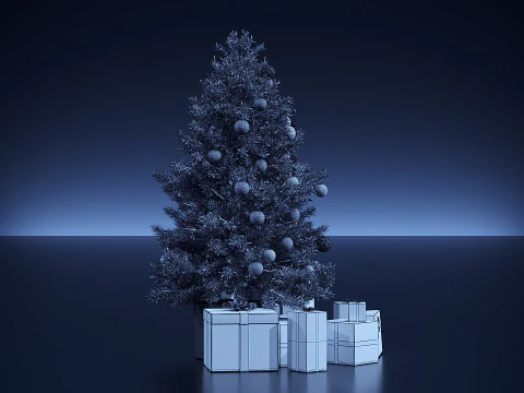 Christmas Decor 03 3D Model