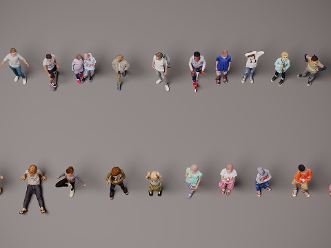 Childrens Collection x 20 3Dモデル
