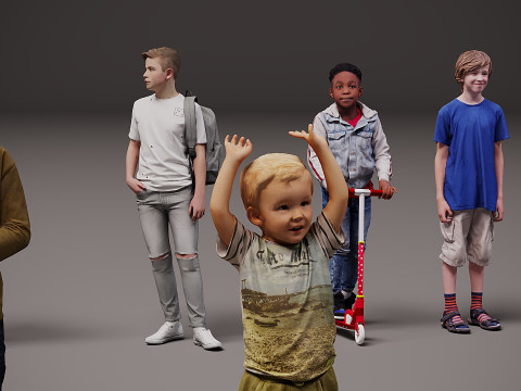 Childrens Collection x 20 3Dモデル