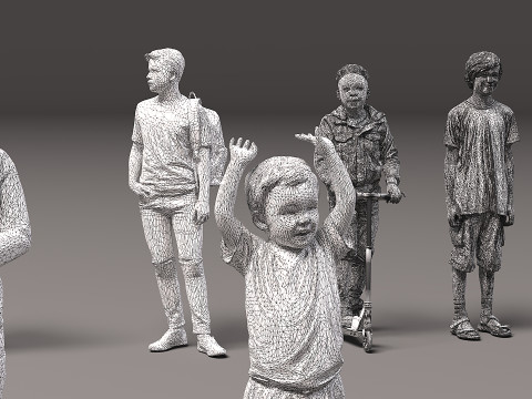 Childrens Collection x 20 3Dモデル
