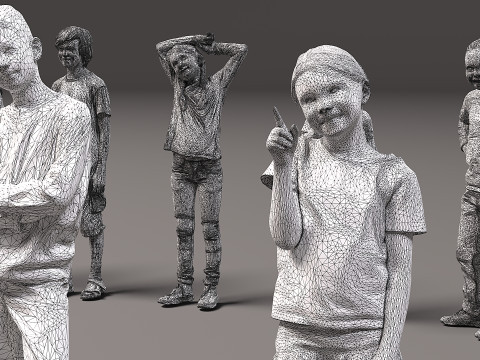 Childrens Collection x 20 3Dモデル