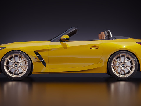 Cabriolet Z4 M40 3D Modell