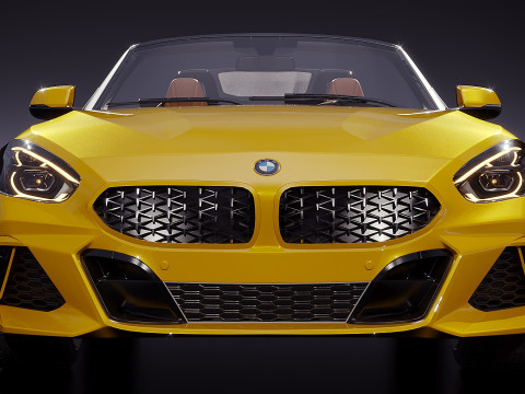 Cabriolet Z4 M40 3D मॉडल