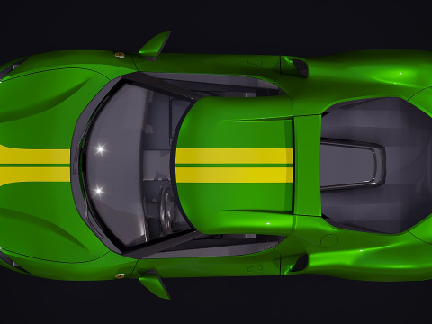 Ferrari 296 GTB 3D 모델
