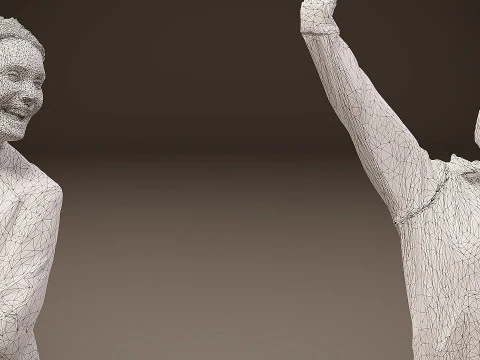 Collection of people x 5 11 3D Model