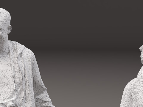 Collection of people x 5 14 3D 模型