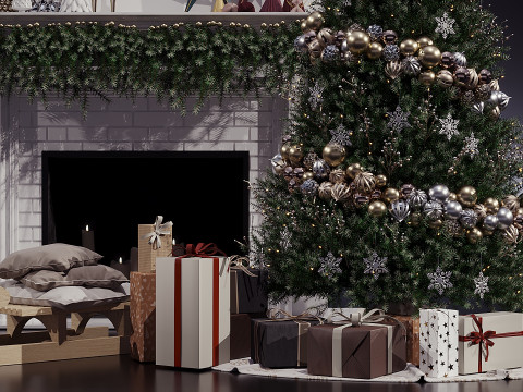 Christmas Decor 12 Model 3D