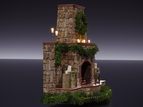 Christmas Decor 14 3D Modell