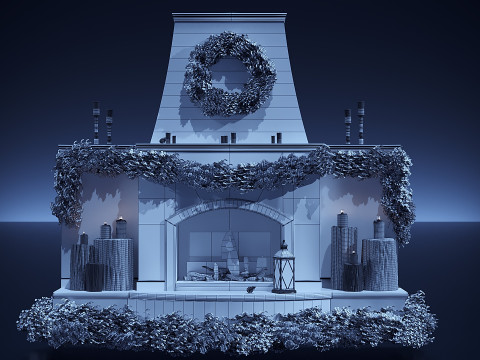 Christmas Decor 14 3D Modell