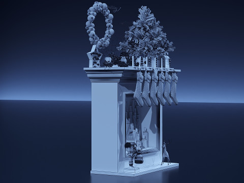 Christmas Decor 15 3D Model