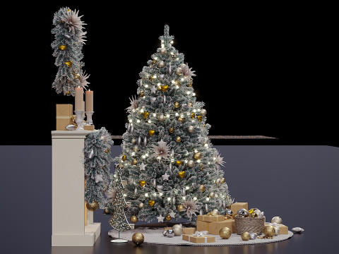 Christmas Decor 05 Model 3D
