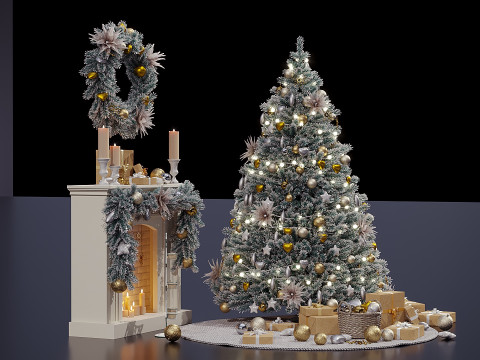 Christmas Decor 05 Model 3D