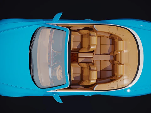 Bentley Continental GT Convertible 2020 3D Model
