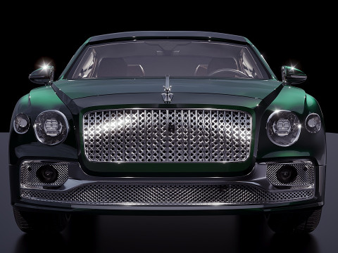 Bentley Flying Spur Mulliner 2022 Modelo 3D