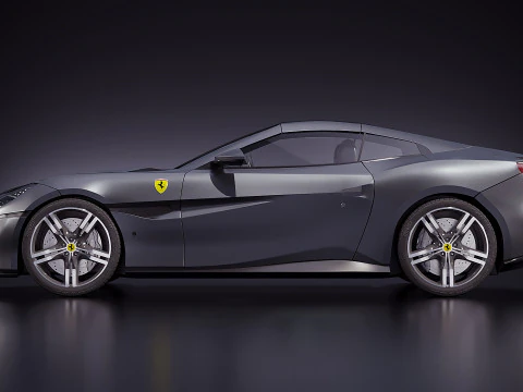 FerrariPortofino2015 Modello 3D
